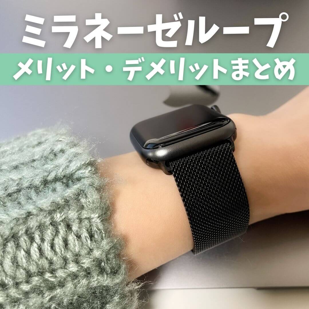2021正規激安】 Apple Watch ミラネーゼループバンド シルバー 45mm対応