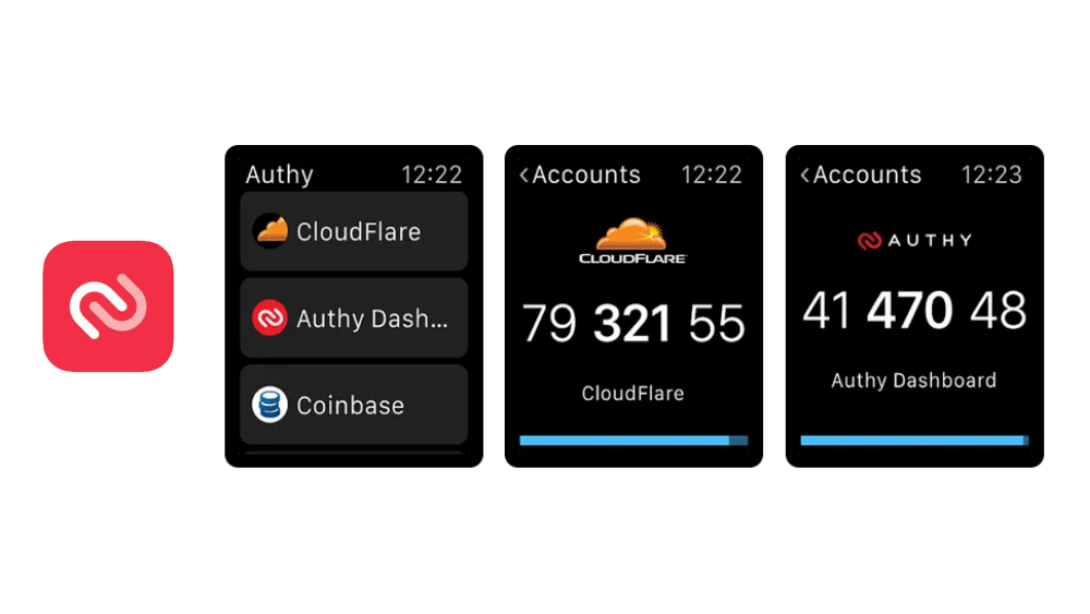 Twilio Authy アップルウォッチ アプリ