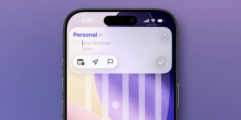 iOS 26 リマインダー アクションボタン