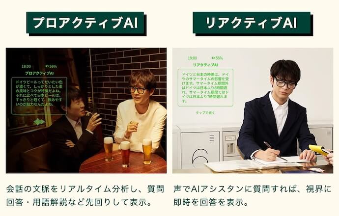 スマートグラス AIグラス Halliday Makuake