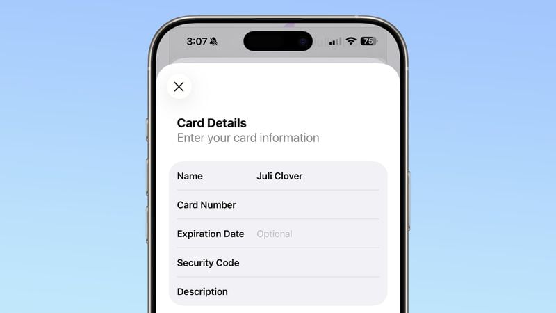 ios 26 wallet クレジットカード情報
