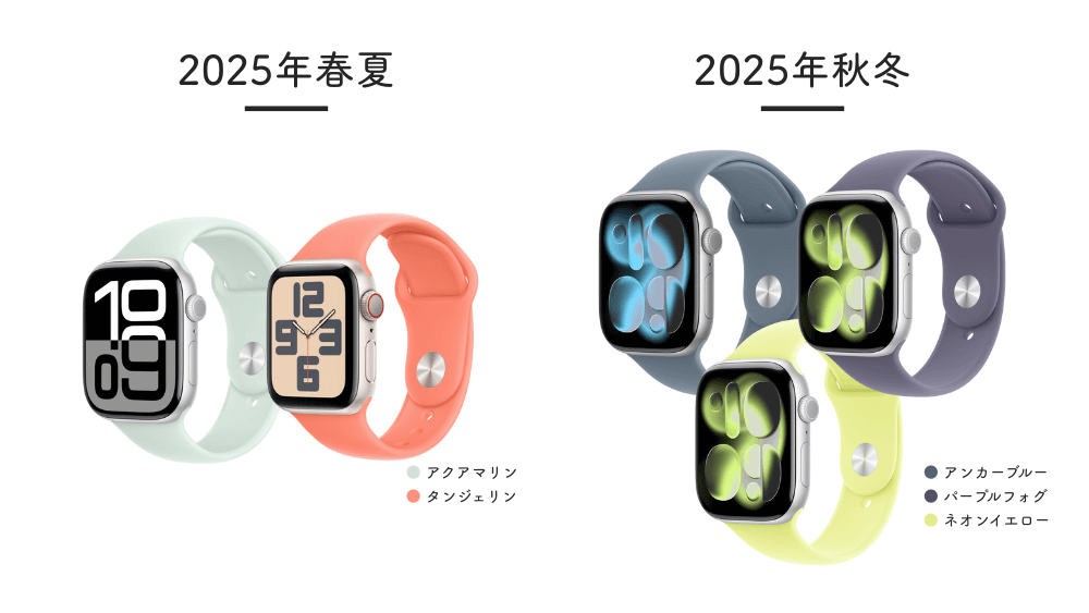 スポーツバンド 2025年 春夏 秋冬 新色