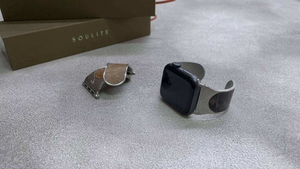 Apple Watchバンド「SOULITE」で高級感あるおしゃれを演出｜ガジェる