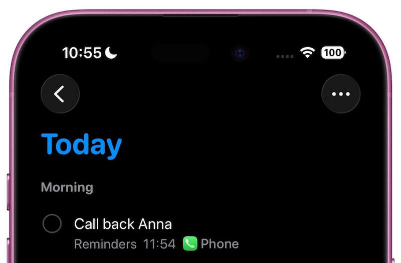 ios 26 リマインダー 折り返し 着信