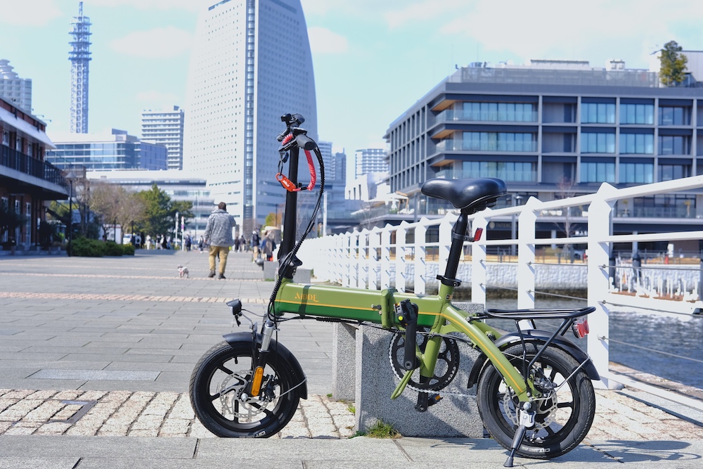 折りたたみ電動自転車《Aidde A1TS》はとってもおしゃれでハイパワー