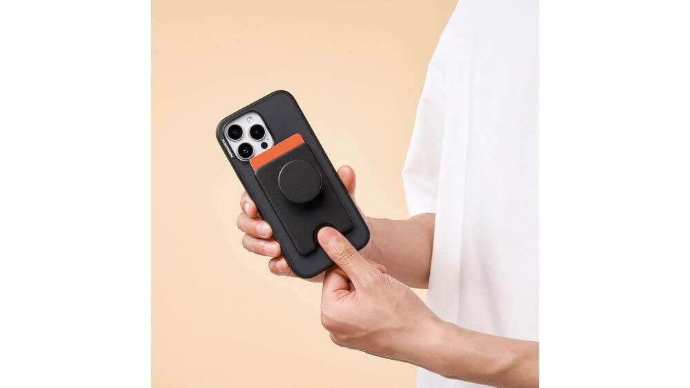 MagSafe アクセサリー PopSockets PopWallet+MagSafe