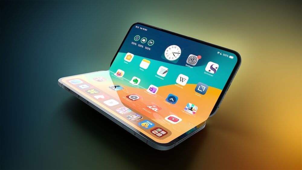 iphone 18 fold 折りたたみ イメージ