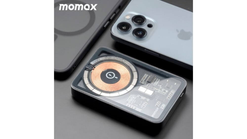 MagSafe アクセサリー MOMAX Q.Mag Power マグネット式ワイヤレスバッテリー