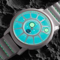 NASA アポロ15号 腕時計 機械式 kickstarter 自動巻き